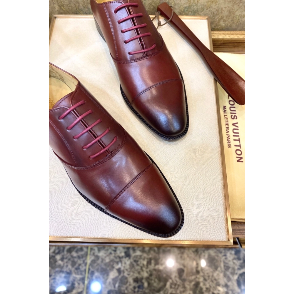 Louis Vuitton leather shoes 070,Louis Vuitton Leather Shoes,LOUIS VUITTON Sneakers,Business Shoes