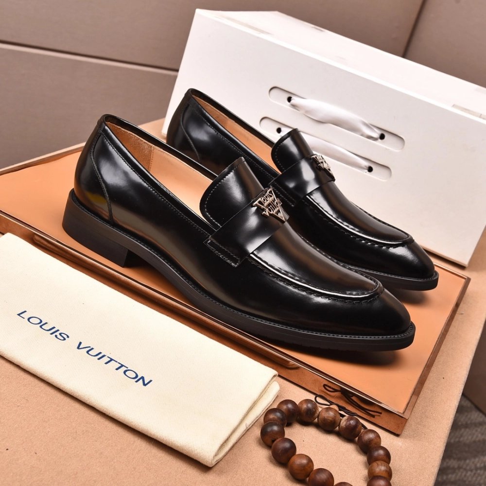 Louis Vuitton leather shoes 073,Louis Vuitton Leather Shoes,LOUIS VUITTON Sneakers,Business Shoes