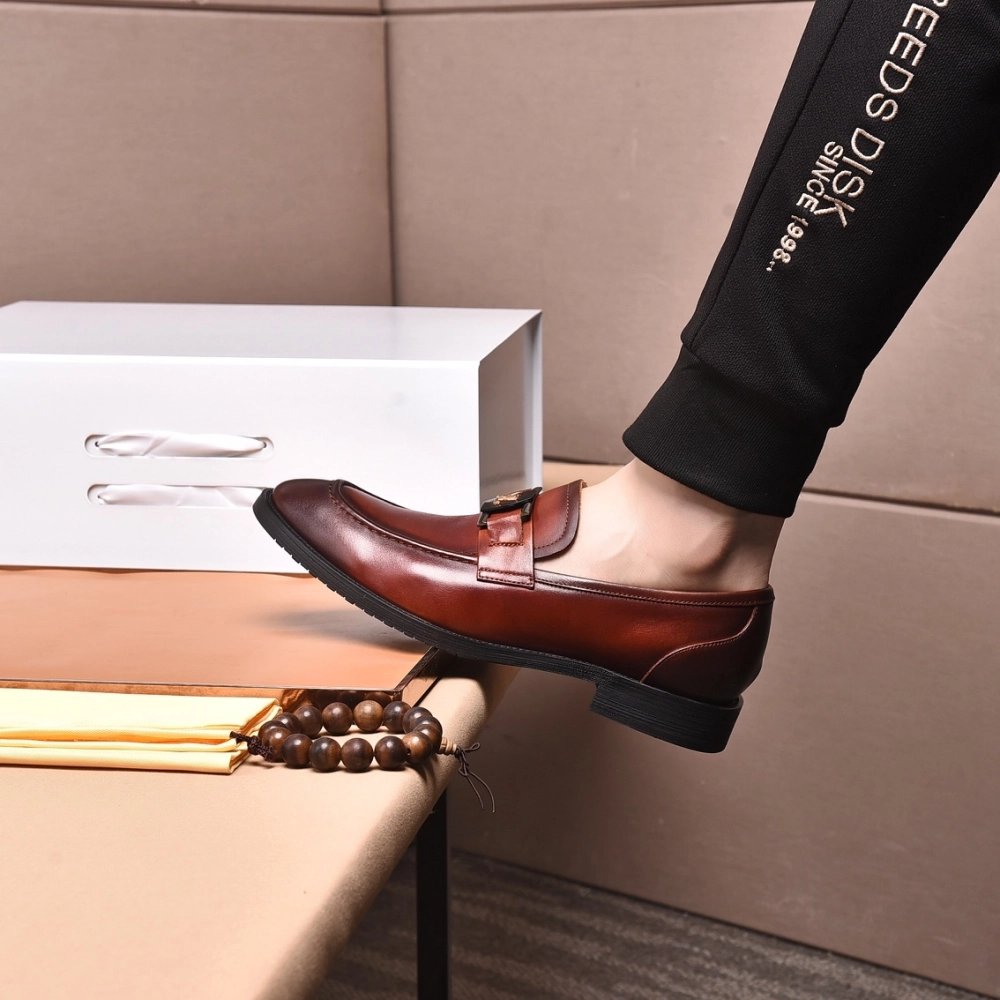 Louis Vuitton leather shoes 074,Louis Vuitton Leather Shoes,LOUIS VUITTON Sneakers,Business Shoes