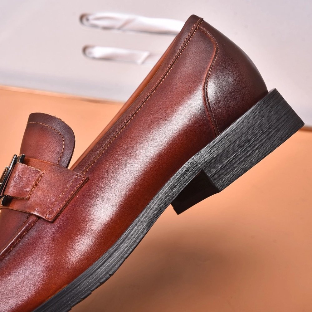 Louis Vuitton leather shoes 074,Louis Vuitton Leather Shoes,LOUIS VUITTON Sneakers,Business Shoes
