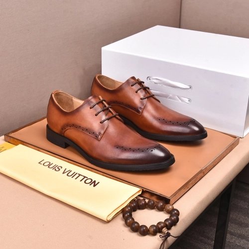 Louis Vuitton leather shoes 075,Louis Vuitton Leather Shoes,LOUIS VUITTON Sneakers,Business Shoes