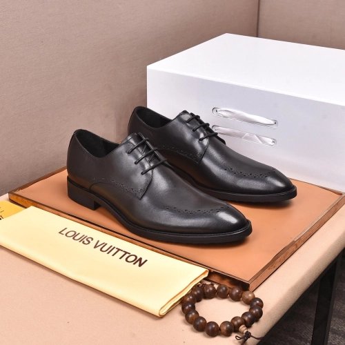 Louis Vuitton leather shoes 076,Louis Vuitton Leather Shoes,LOUIS VUITTON Sneakers,Business Shoes