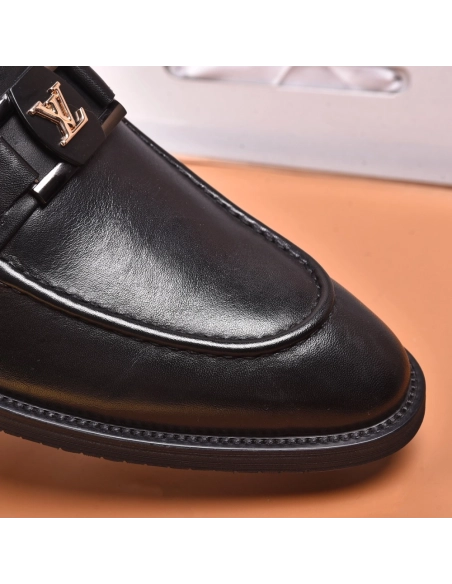 Louis Vuitton leather shoes 077,Louis Vuitton Leather Shoes,LOUIS VUITTON Sneakers,Business Shoes