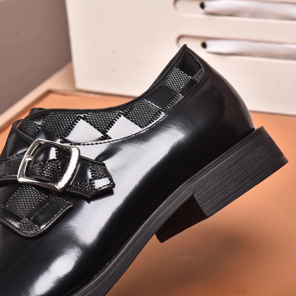 Louis Vuitton leather shoes 078,Louis Vuitton Leather Shoes,LOUIS VUITTON Sneakers,Business Shoes