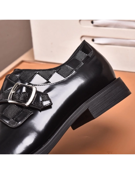 Louis Vuitton leather shoes 078,Louis Vuitton Leather Shoes,LOUIS VUITTON Sneakers,Business Shoes