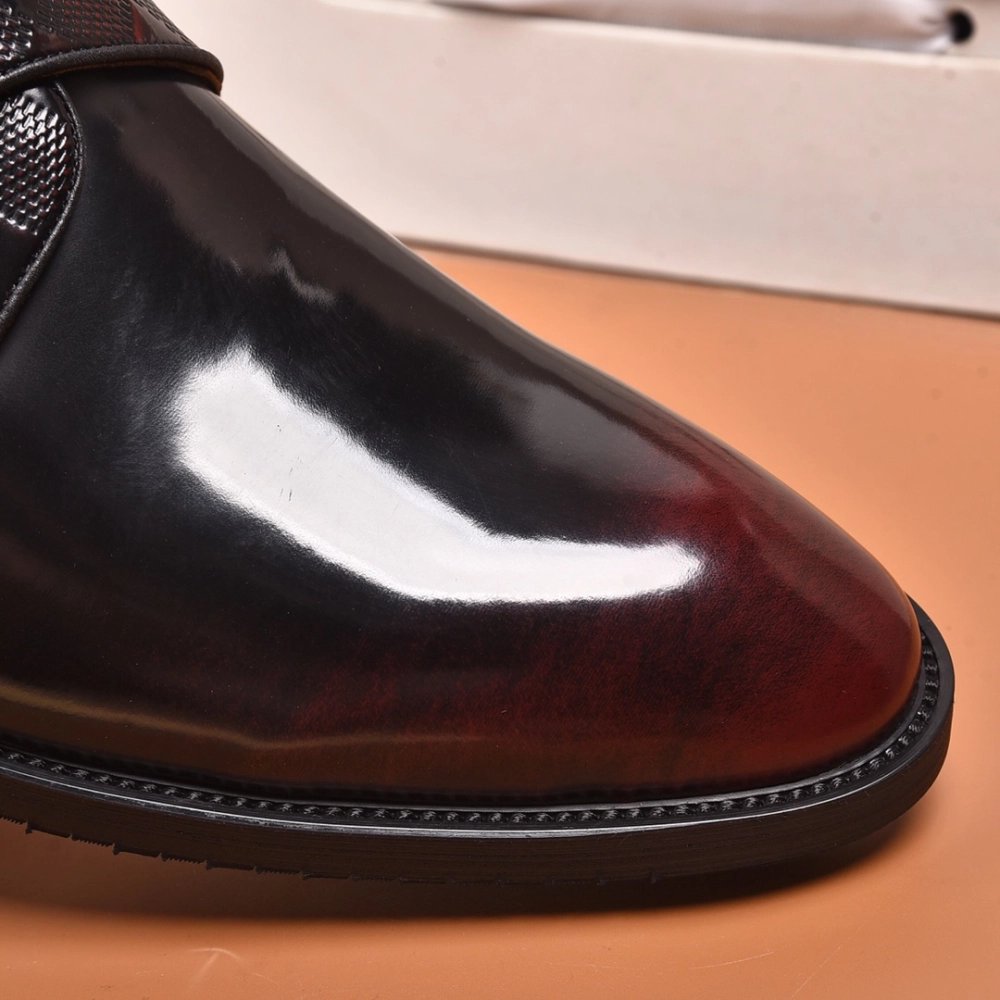 Louis Vuitton leather shoes 079,Louis Vuitton Leather Shoes,LOUIS VUITTON Sneakers,Business Shoes