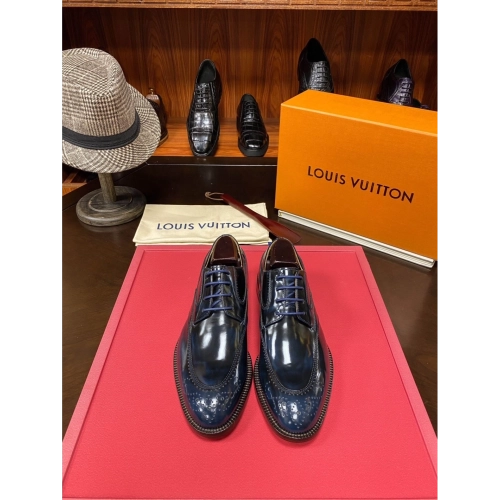 Louis Vuitton leather shoes 080,Louis Vuitton Leather Shoes,LOUIS VUITTON Sneakers,Business Shoes