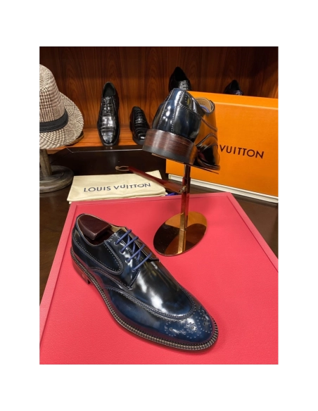 Louis Vuitton leather shoes 080,Louis Vuitton Leather Shoes,LOUIS VUITTON Sneakers,Business Shoes