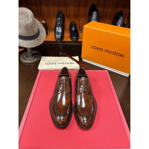 Louis Vuitton leather shoes 081,Louis Vuitton Leather Shoes,LOUIS VUITTON Sneakers,Business Shoes