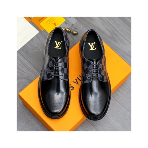 Louis Vuitton leather shoes 082,Louis Vuitton Leather Shoes,LOUIS VUITTON Sneakers,Business Shoes