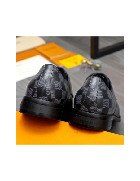 Louis Vuitton leather shoes 082,Louis Vuitton Leather Shoes,LOUIS VUITTON Sneakers,Business Shoes