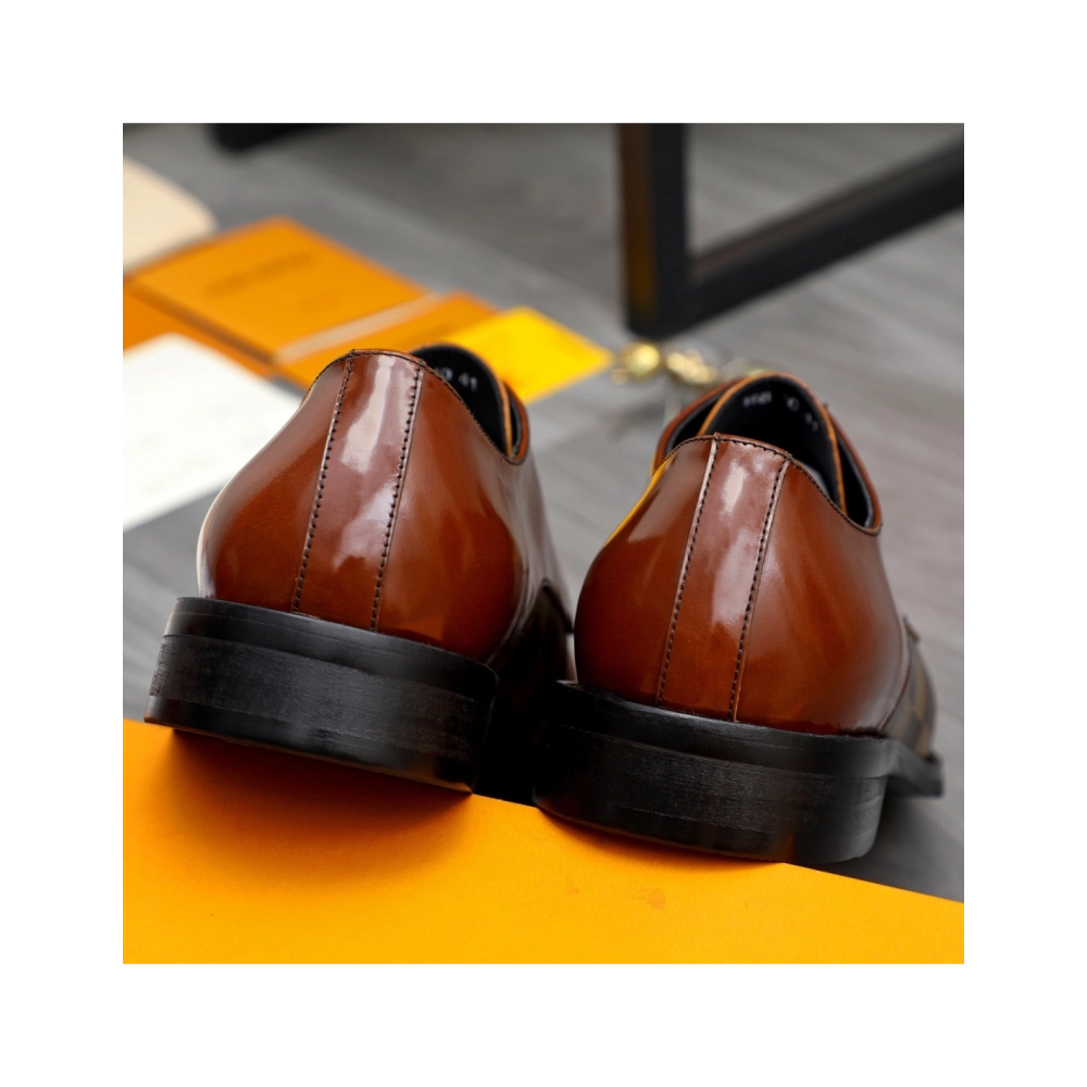 Louis Vuitton leather shoes 083,Louis Vuitton Leather Shoes,LOUIS VUITTON Sneakers,Business Shoes