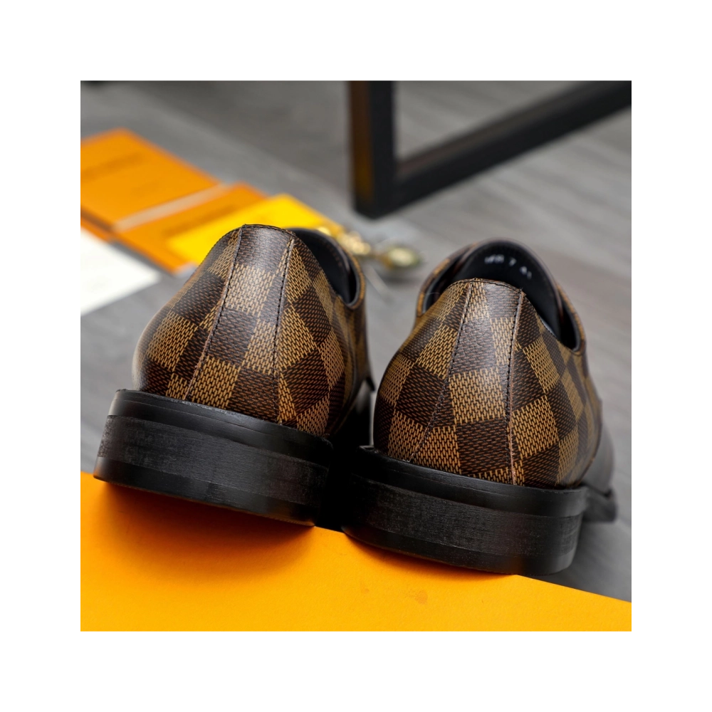 Louis Vuitton leather shoes 084,Louis Vuitton Leather Shoes,LOUIS VUITTON Sneakers,Business Shoes