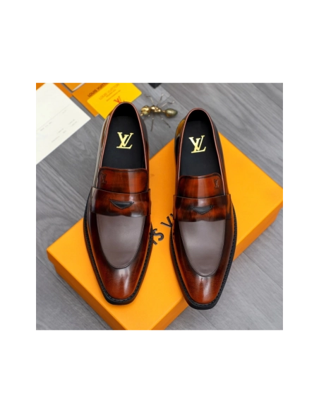 Louis Vuitton leather shoes 085,Louis Vuitton Leather Shoes,LOUIS VUITTON Sneakers,Business Shoes