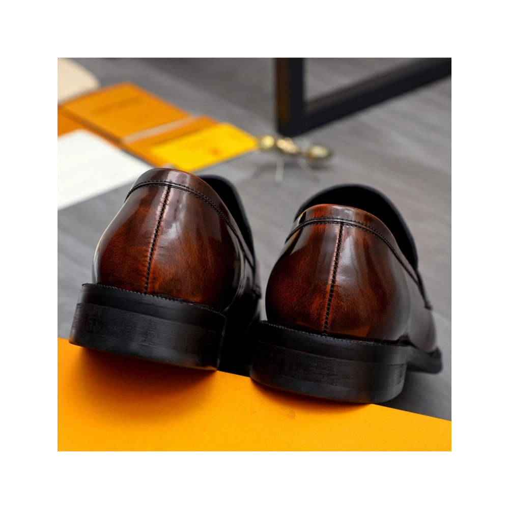 Louis Vuitton leather shoes 085,Louis Vuitton Leather Shoes,LOUIS VUITTON Sneakers,Business Shoes