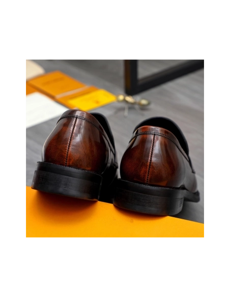 Louis Vuitton leather shoes 085,Louis Vuitton Leather Shoes,LOUIS VUITTON Sneakers,Business Shoes