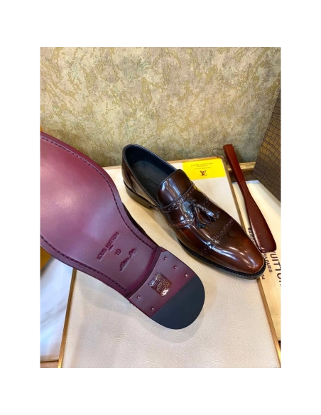 Louis Vuitton leather shoes 086,Louis Vuitton Leather Shoes,LOUIS VUITTON Sneakers,Business Shoes