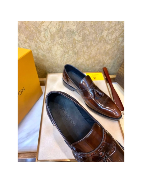 Louis Vuitton leather shoes 086,Louis Vuitton Leather Shoes,LOUIS VUITTON Sneakers,Business Shoes