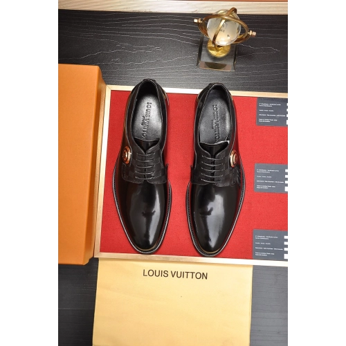 Louis Vuitton leather shoes 087,Louis Vuitton Leather Shoes,LOUIS VUITTON Sneakers,Business Shoes