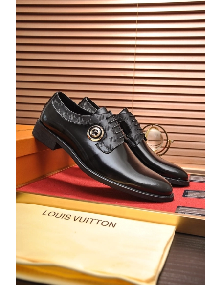 Louis Vuitton leather shoes 087,Louis Vuitton Leather Shoes,LOUIS VUITTON Sneakers,Business Shoes