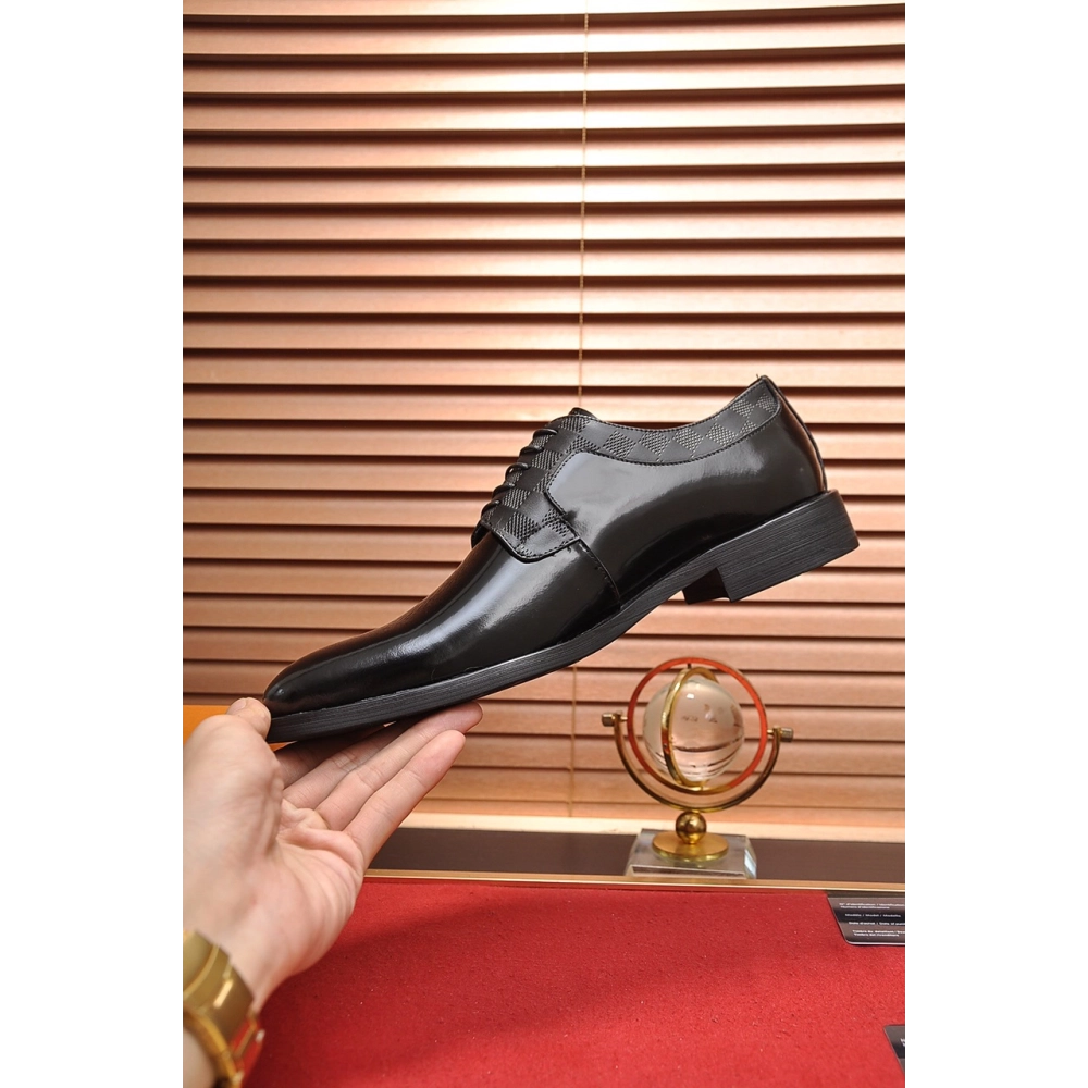Louis Vuitton leather shoes 087,Louis Vuitton Leather Shoes,LOUIS VUITTON Sneakers,Business Shoes