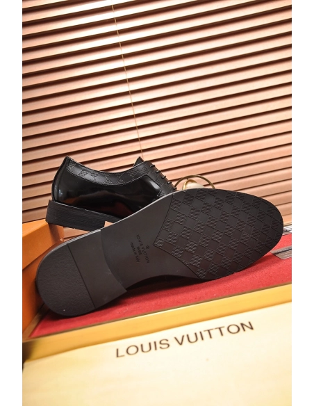 Louis Vuitton leather shoes 087,Louis Vuitton Leather Shoes,LOUIS VUITTON Sneakers,Business Shoes