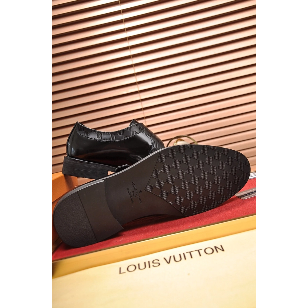 Louis Vuitton leather shoes 088,Louis Vuitton Leather Shoes,LOUIS VUITTON Sneakers,Business Shoes