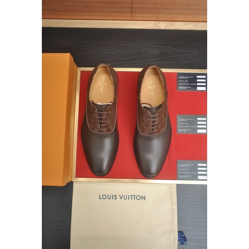 Louis Vuitton leather shoes 089,Louis Vuitton Leather Shoes,LOUIS VUITTON Sneakers,Business Shoes