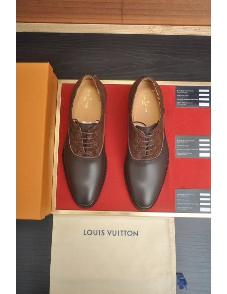 Louis Vuitton leather shoes 089,Louis Vuitton Leather Shoes,LOUIS VUITTON Sneakers,Business Shoes