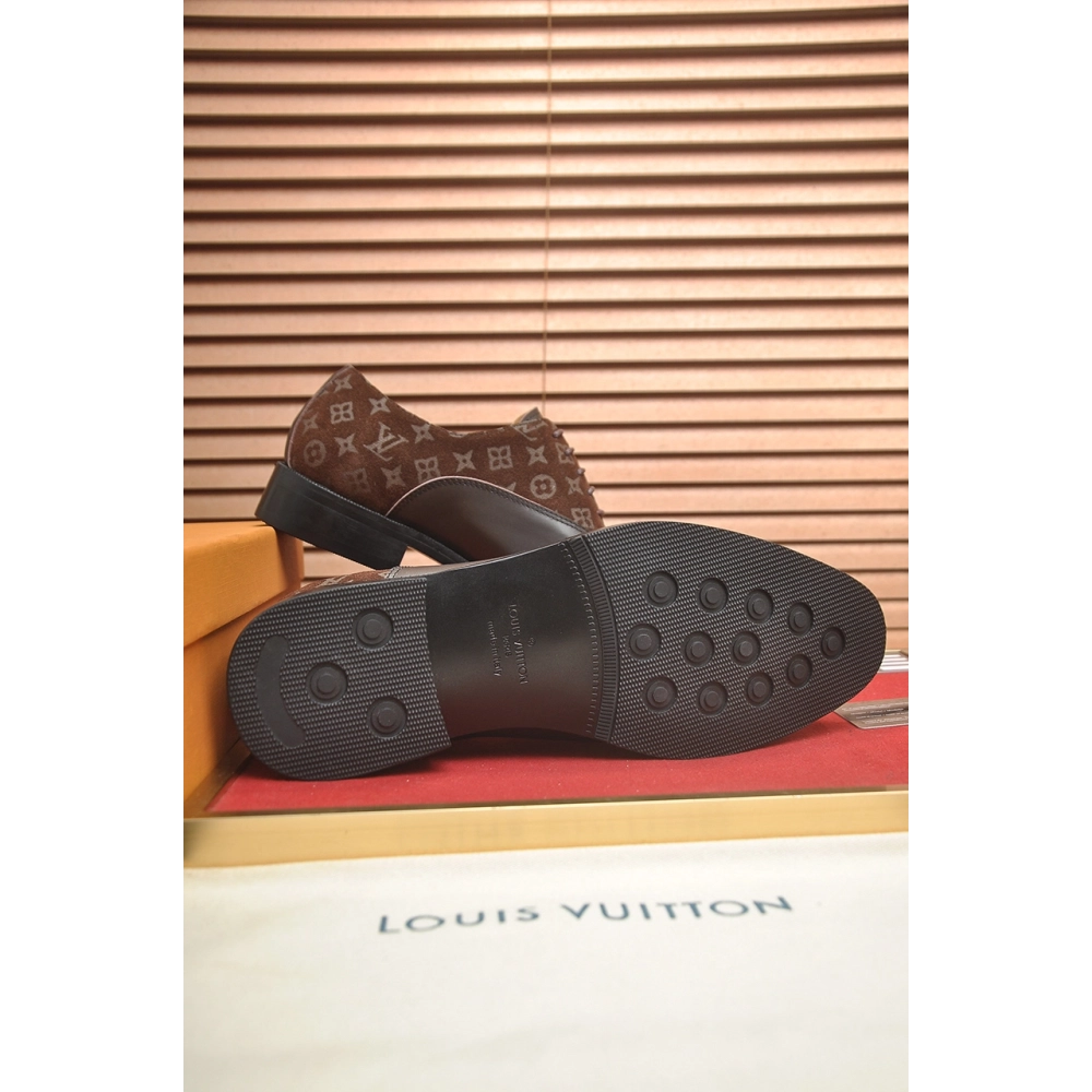Louis Vuitton leather shoes 089,Louis Vuitton Leather Shoes,LOUIS VUITTON Sneakers,Business Shoes