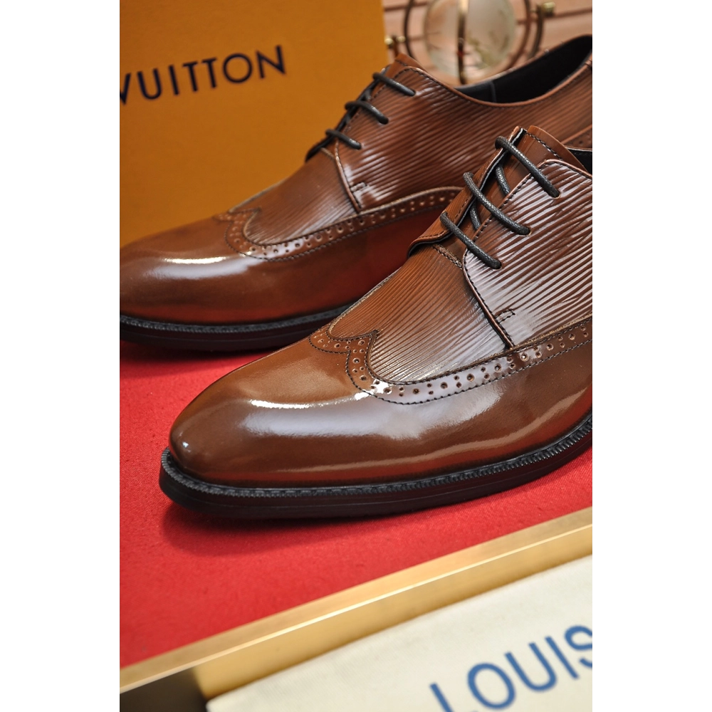 Louis Vuitton leather shoes 090,Louis Vuitton Leather Shoes,LOUIS VUITTON Sneakers,Business Shoes