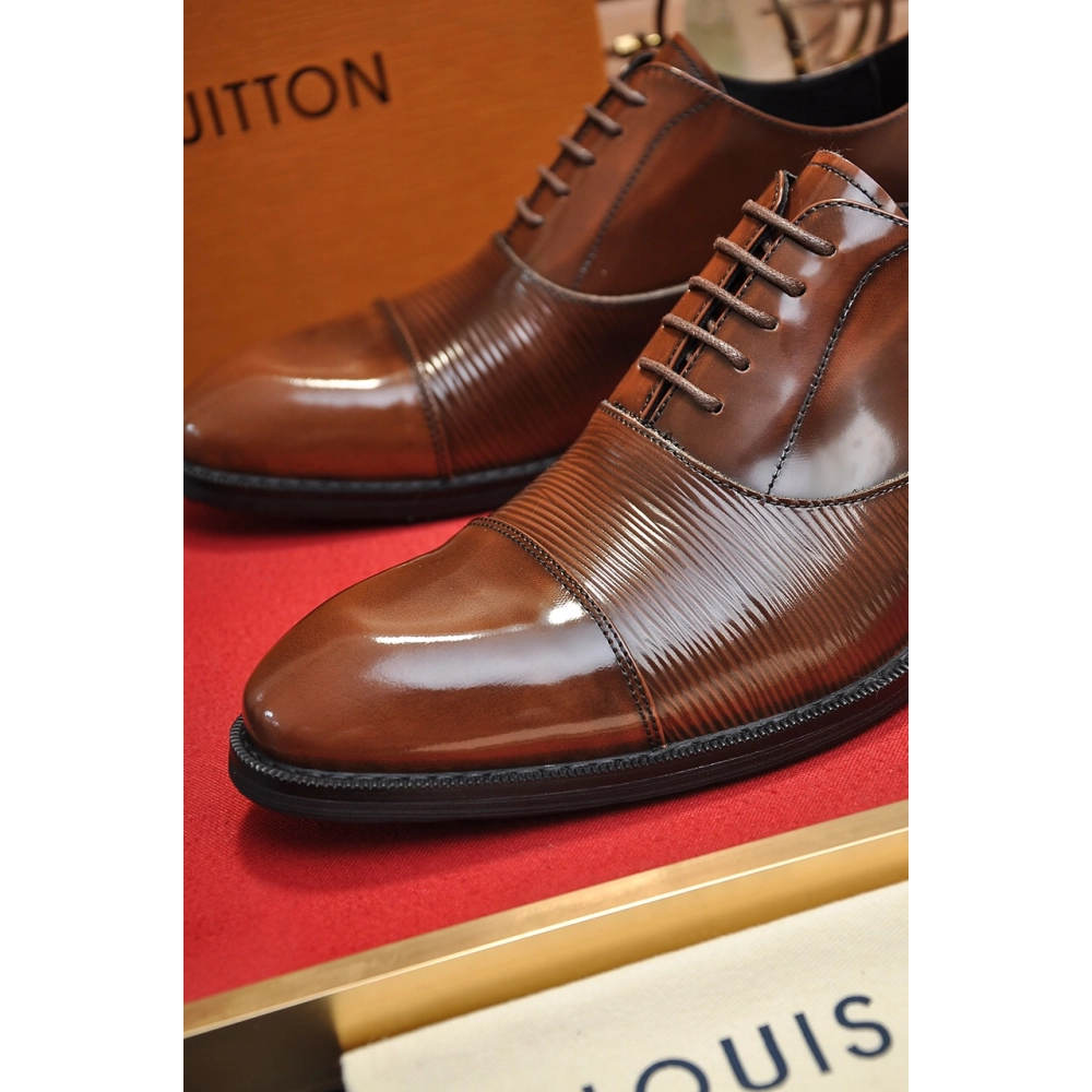 Louis Vuitton leather shoes 091,Louis Vuitton Leather Shoes,LOUIS VUITTON Sneakers,Business Shoes