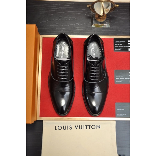 Louis Vuitton leather shoes 092,Louis Vuitton Leather Shoes,LOUIS VUITTON Sneakers,Business Shoes