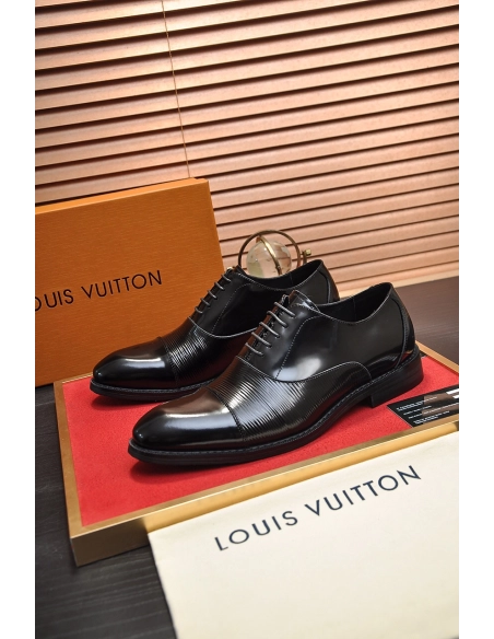 Louis Vuitton leather shoes 092,Louis Vuitton Leather Shoes,LOUIS VUITTON Sneakers,Business Shoes