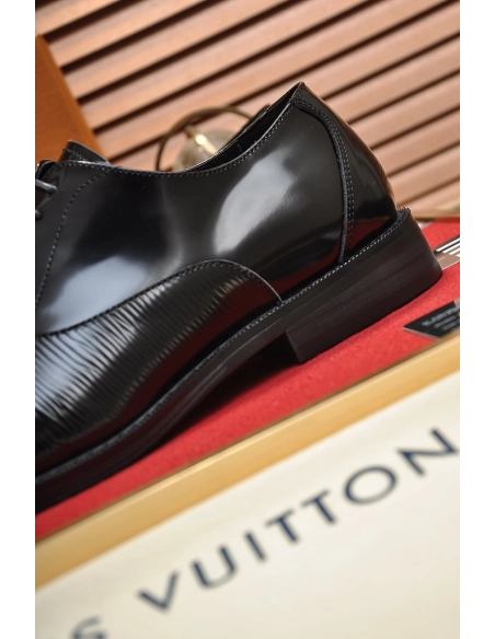 Louis Vuitton leather shoes 092,Louis Vuitton Leather Shoes,LOUIS VUITTON Sneakers,Business Shoes