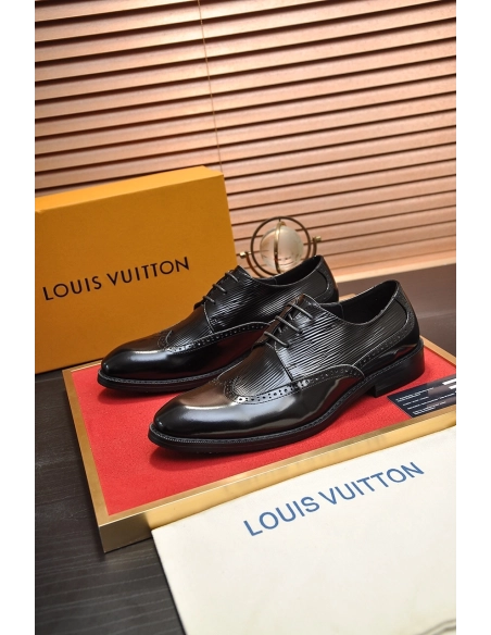 Louis Vuitton leather shoes 093,Louis Vuitton Leather Shoes,LOUIS VUITTON Sneakers,Business Shoes