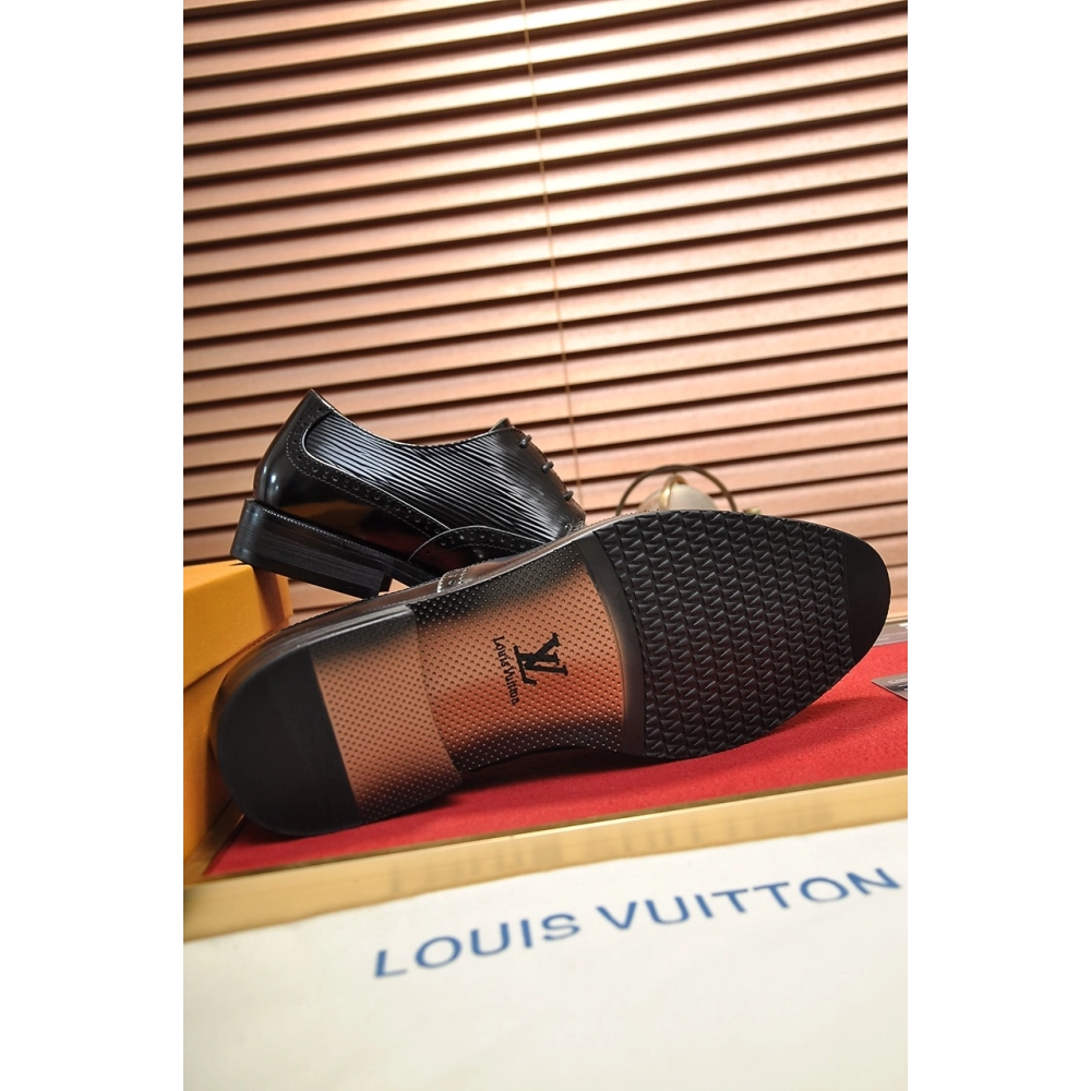 Louis Vuitton leather shoes 093,Louis Vuitton Leather Shoes,LOUIS VUITTON Sneakers,Business Shoes