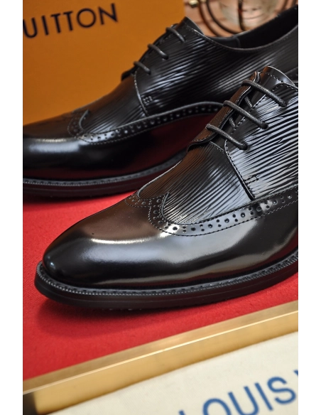 Louis Vuitton leather shoes 093,Louis Vuitton Leather Shoes,LOUIS VUITTON Sneakers,Business Shoes