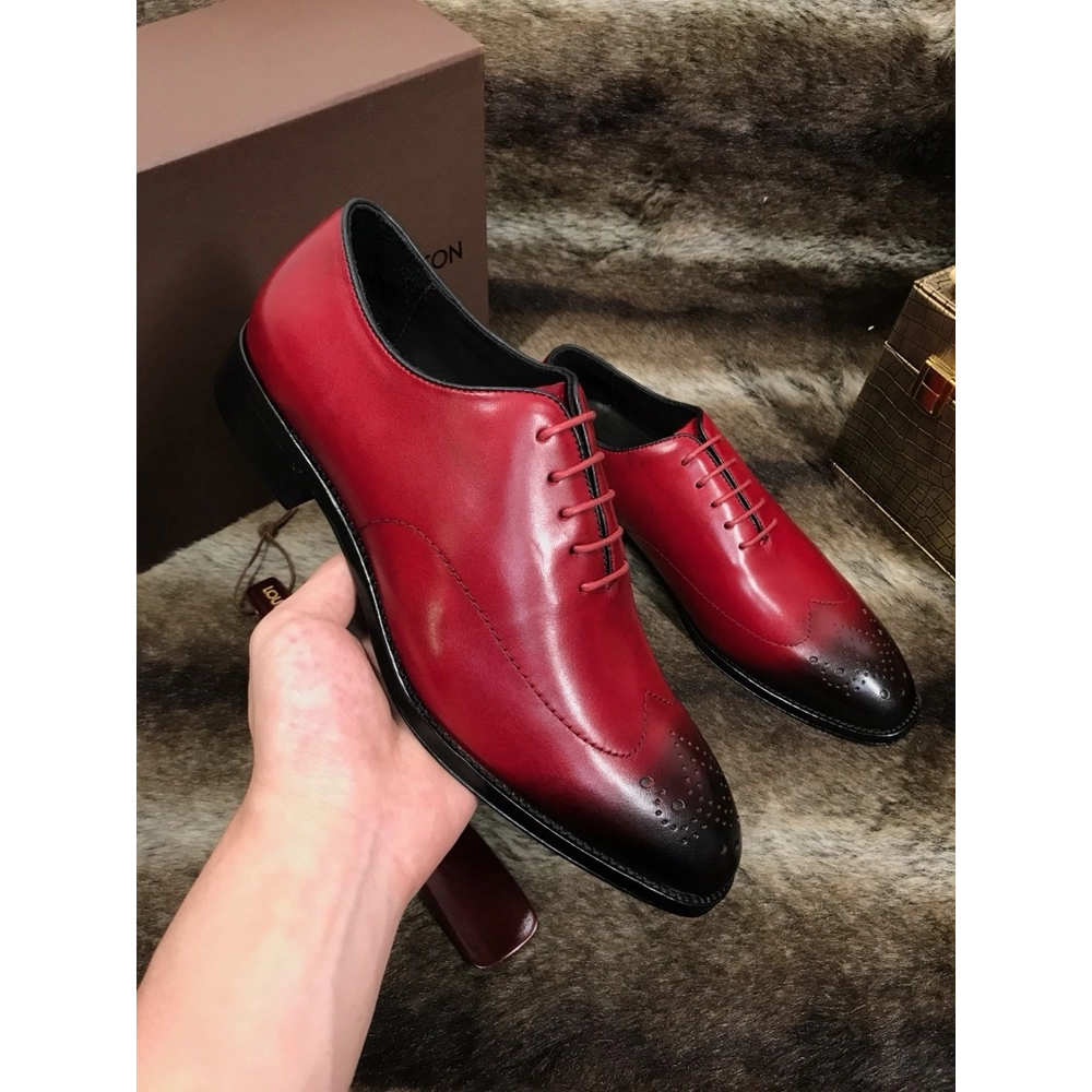Louis Vuitton leather shoes 094,Louis Vuitton Leather Shoes,LOUIS VUITTON Sneakers,Business Shoes