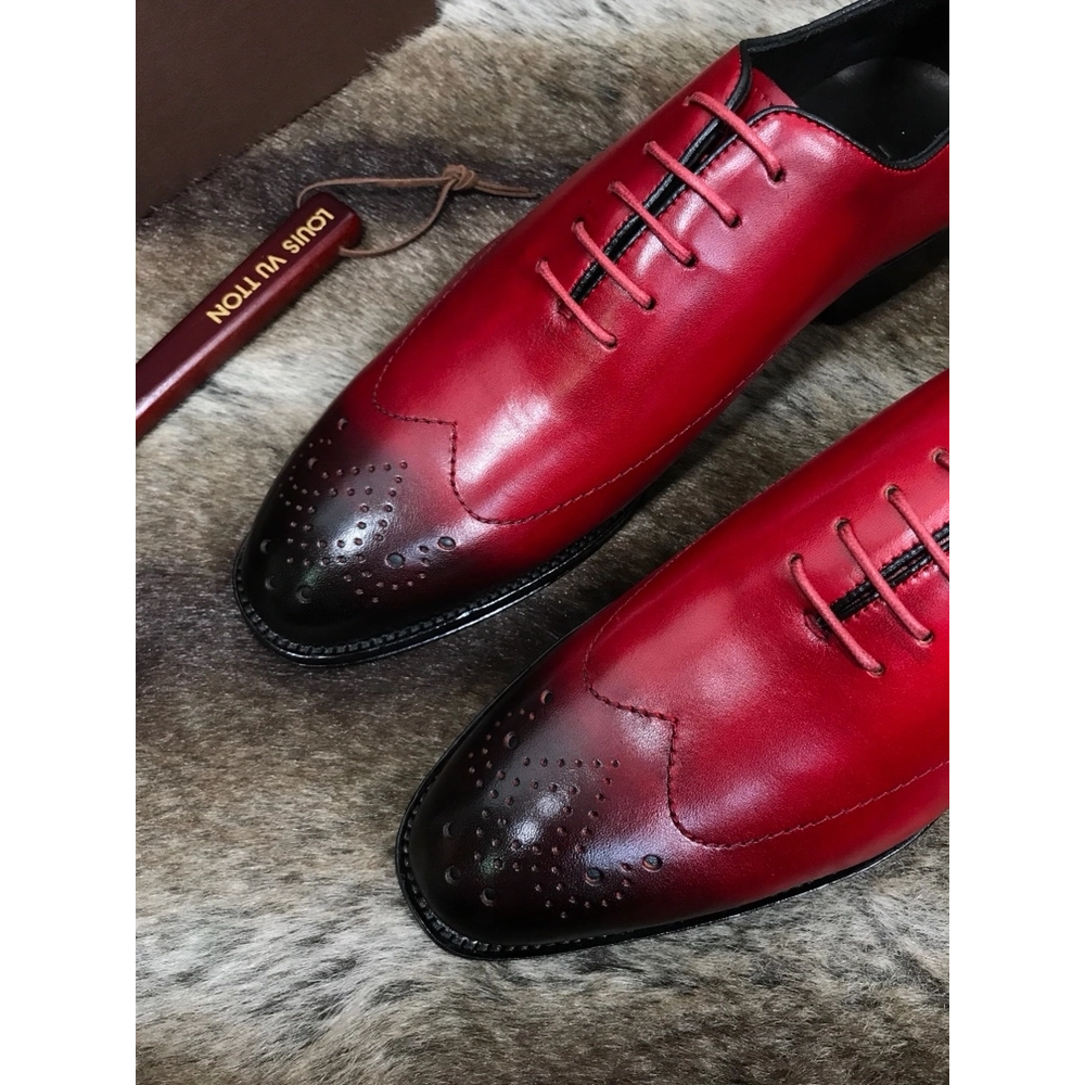 Louis Vuitton leather shoes 094,Louis Vuitton Leather Shoes,LOUIS VUITTON Sneakers,Business Shoes