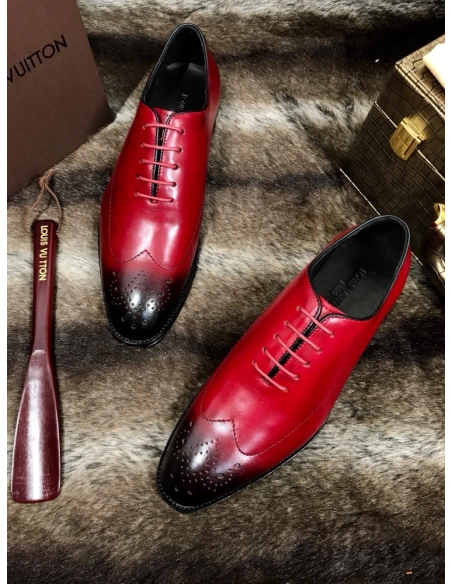 Louis Vuitton leather shoes 094,Louis Vuitton Leather Shoes,LOUIS VUITTON Sneakers,Business Shoes