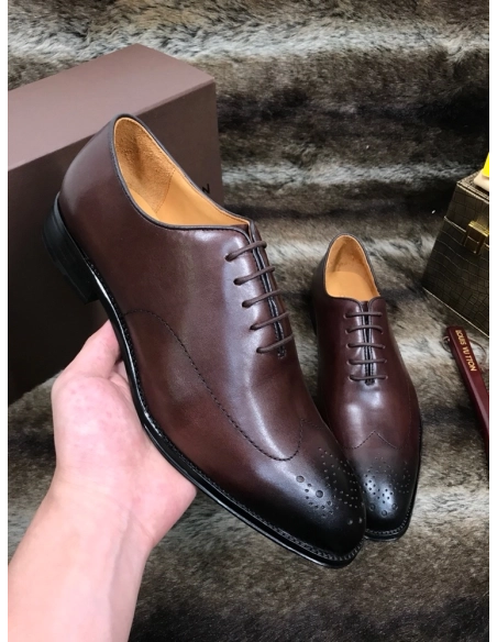 Louis Vuitton leather shoes 095,Louis Vuitton Leather Shoes,LOUIS VUITTON Sneakers,Business Shoes