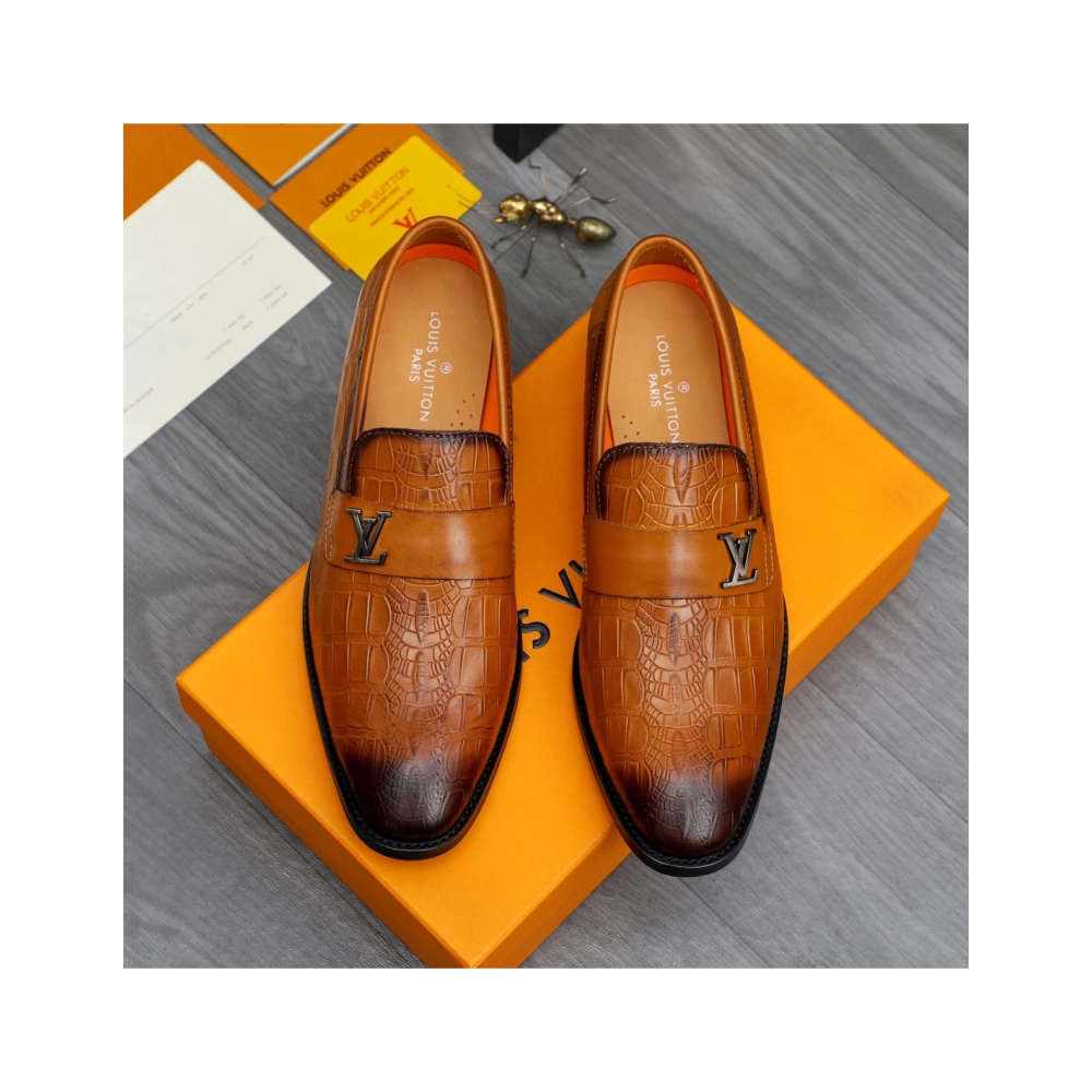 Louis Vuitton leather shoes 107,Louis Vuitton Leather Shoes,LOUIS VUITTON Sneakers,Business Shoes