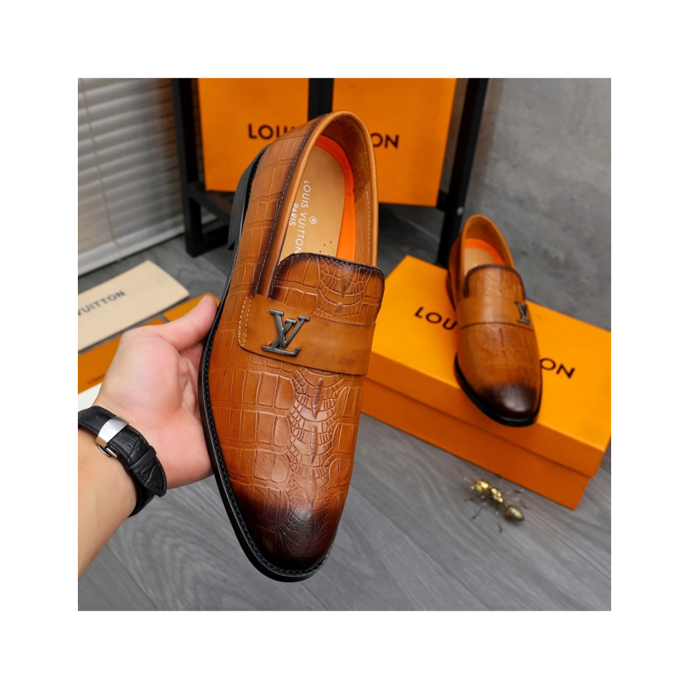 Louis Vuitton leather shoes 107,Louis Vuitton Leather Shoes,LOUIS VUITTON Sneakers,Business Shoes