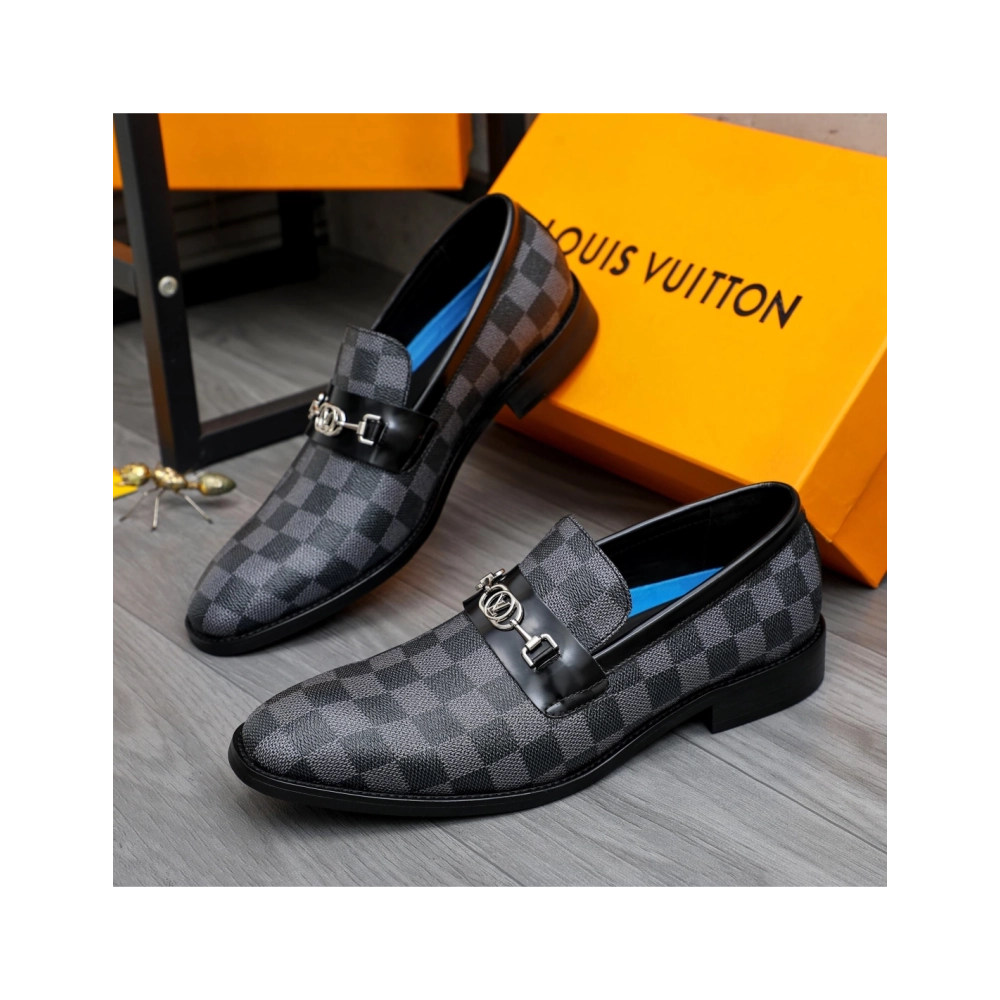 Louis Vuitton leather shoes 111,Louis Vuitton Leather Shoes,LOUIS VUITTON Sneakers,Business Shoes
