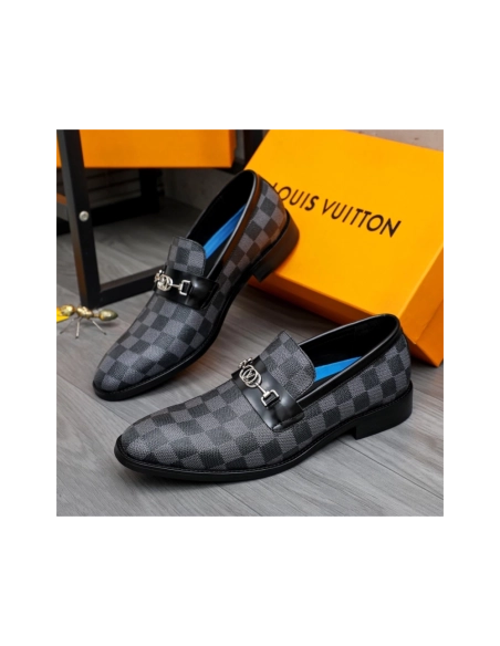 Louis Vuitton leather shoes 111,Louis Vuitton Leather Shoes,LOUIS VUITTON Sneakers,Business Shoes