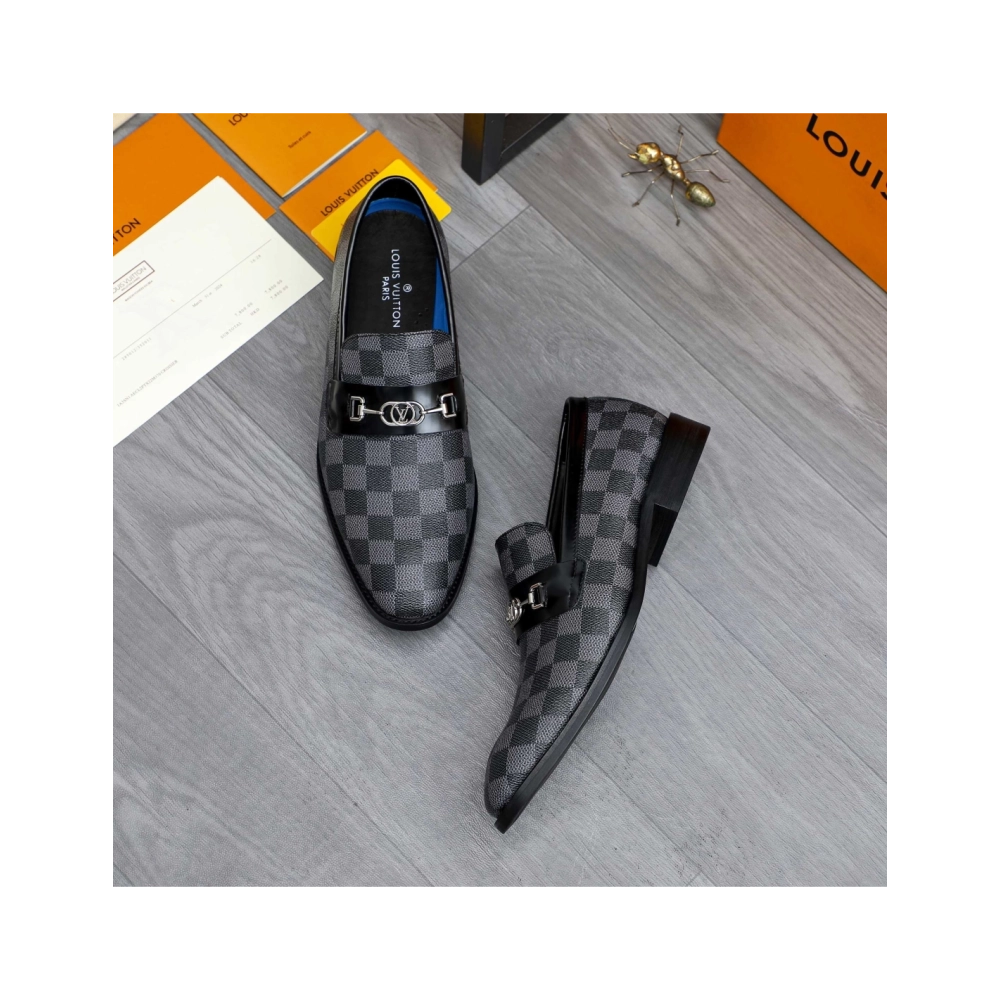 Louis Vuitton leather shoes 111,Louis Vuitton Leather Shoes,LOUIS VUITTON Sneakers,Business Shoes