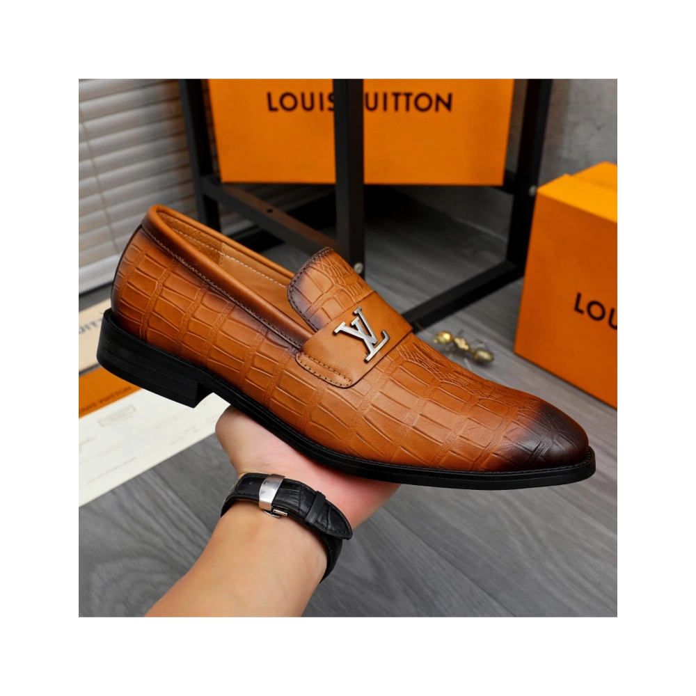 Louis Vuitton leather shoes 107,Louis Vuitton Leather Shoes,LOUIS VUITTON Sneakers,Business Shoes