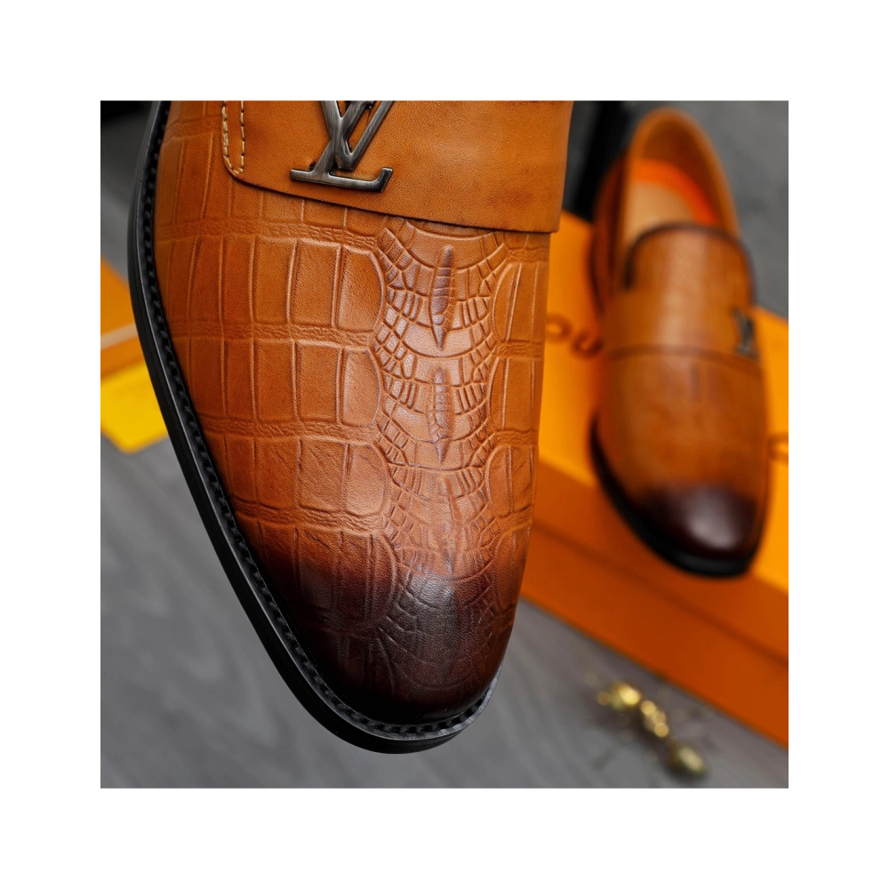 Louis Vuitton leather shoes 107,Louis Vuitton Leather Shoes,LOUIS VUITTON Sneakers,Business Shoes