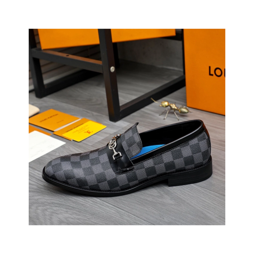 Louis Vuitton leather shoes 111,Louis Vuitton Leather Shoes,LOUIS VUITTON Sneakers,Business Shoes